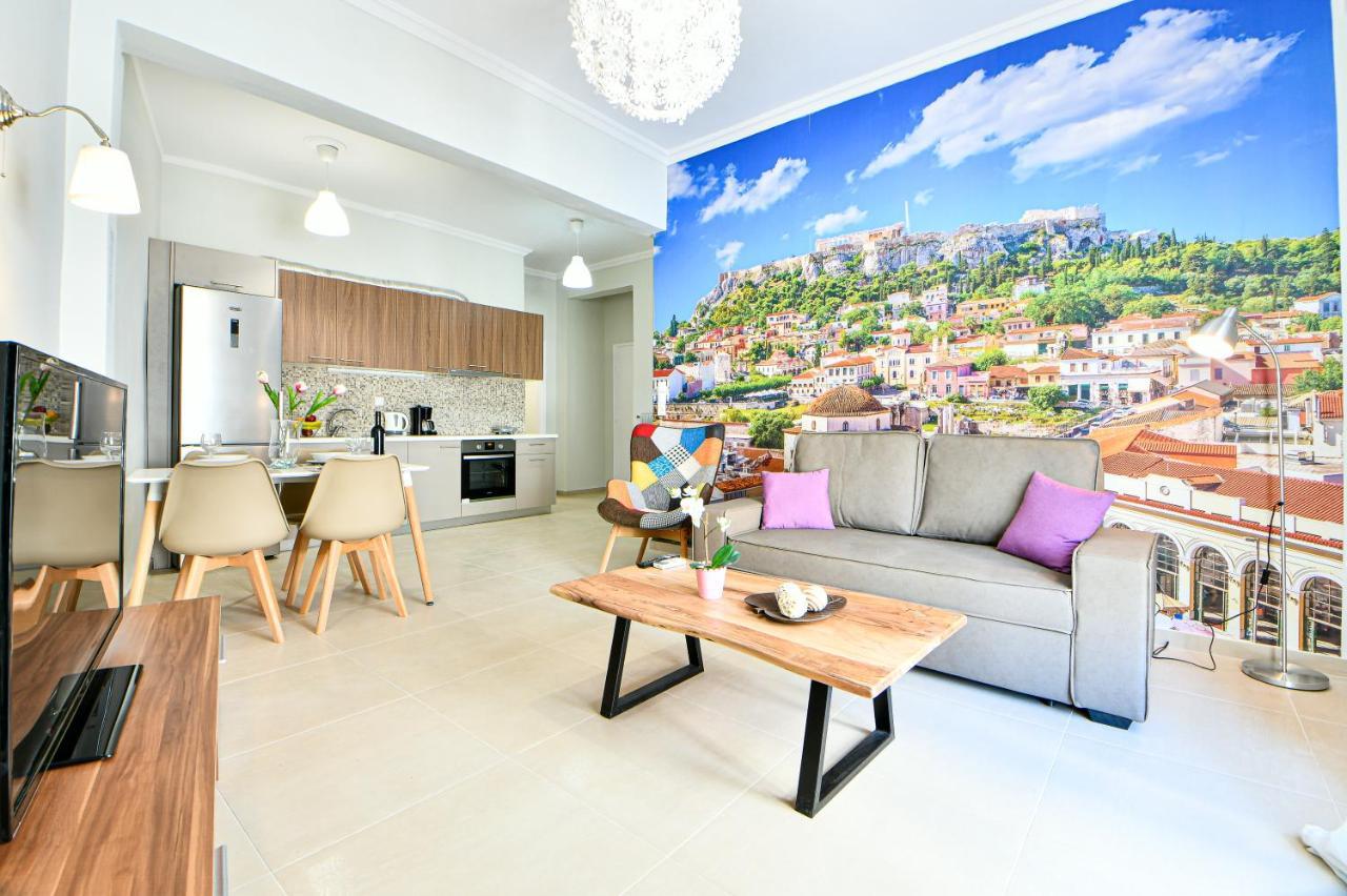 Ferienwohnung Renovated Flat In Athens Perfect Location Exterior foto